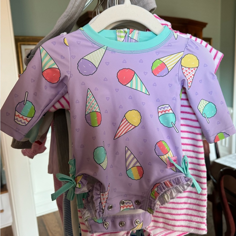 Rufflebutts Swimsuit 0-3 months